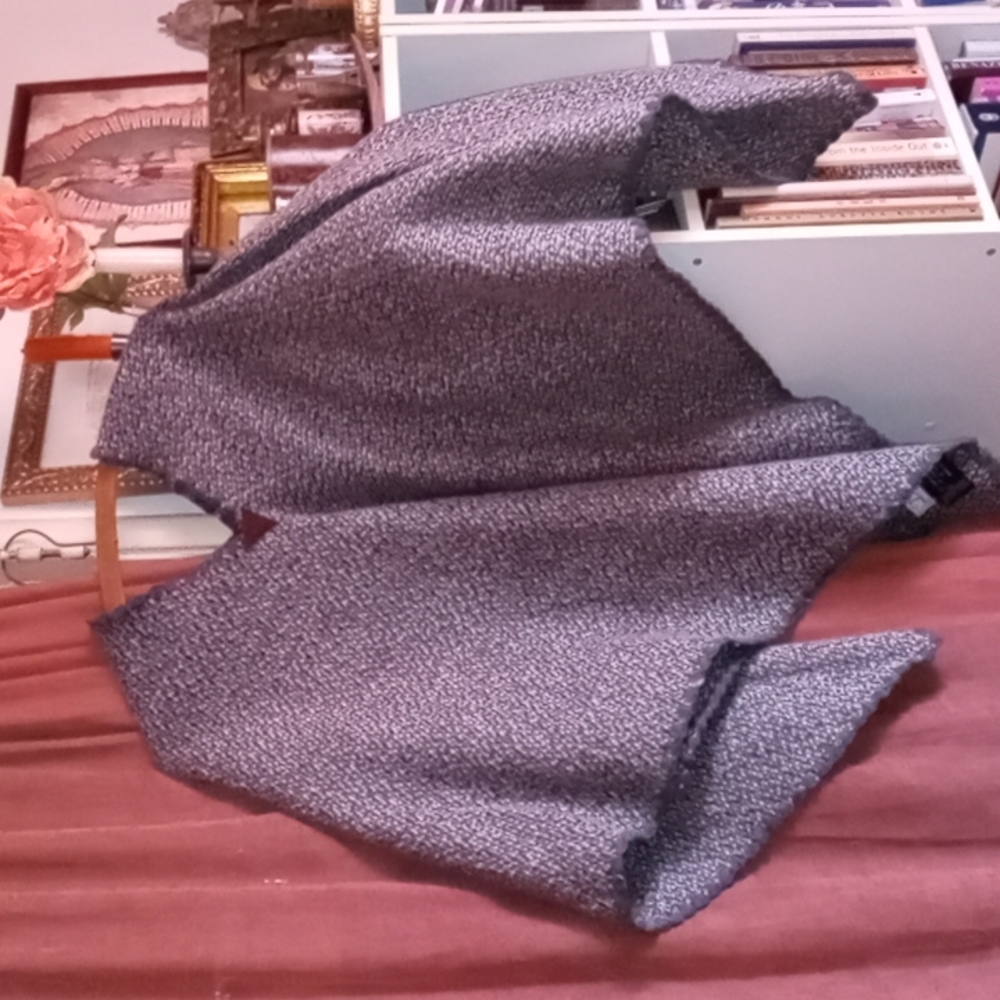 •🤎Descours Paris Wool Blend Poncho